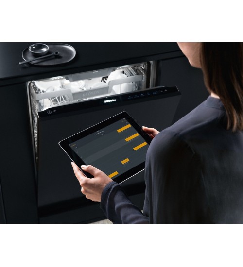 Miele 美诺无把手全嵌入式洗碗机G 7960 SCVi 双击开门 家居互联